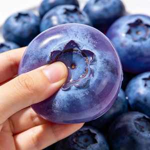 2026 New Jumbo Peach Strawberry Fruit Slow Rising Squeeze Squishy Toys Tpr Stress Relief <b>Fidget</b> Promotional Toy - Product Image 5