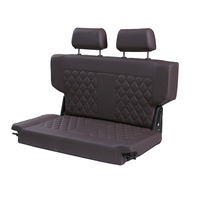 Sièges de voitures de sport pliants automatiques Siège arrière en cuir Jeep pour la conversion de sièges Jeep Wrangler
