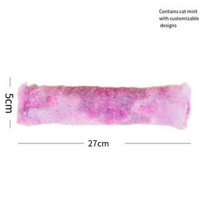 Kleurrijk pluche kussen met kattenkruid, kattenkussen, bijbehorende katten speeltjes, huisdierbenodigdheden, groothandel - Product Image 6