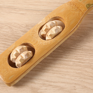 高品質で人気の高い木製竹製ロングハンドル背かき 木製ハンドバックスクラッチャー - Product Image 4