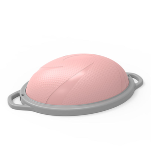 Halve Bal Met Resistente Band Yoga Bal Oefening Balans Stabiliteit Trainer Bocuing <span class=keywords><strong>Ball</strong></span> Voor Thuis Gym Kerntraining - Product Image 1