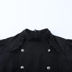 Lolita Style Street Wear Casual Dress Summer <strong>Clothings</strong> For Women Gothic Punk Versatile <strong>Rock</strong> Short Skirt - Product Image 5