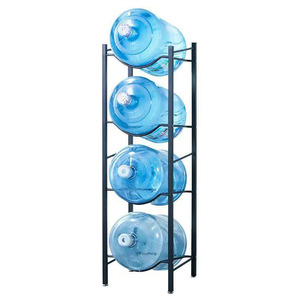 Estante de cubo de doble fila de una sola fila multicapa <span class=keywords><strong>se</strong></span> <span class=keywords><strong>puede</strong></span> <span class=keywords><strong>poner</strong></span> 10 cubos colocando estante de almacenamiento soporte de agua - Product Image 6