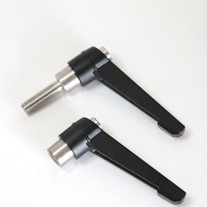 Kenop Mesin Logam Baja Tahan Karat, Pegangan Pengunci Tuas yang Dapat Disesuaikan - Product Image 2