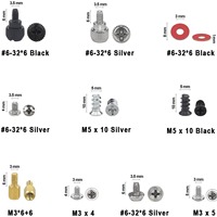 Kit de vis et boulons de montage pour boîtier d'ordinateur, disque dur, ventilateur, carte mère, alimentation, serveur, HDD, PSU, PCI, réparation DIY, 360/228 pièces