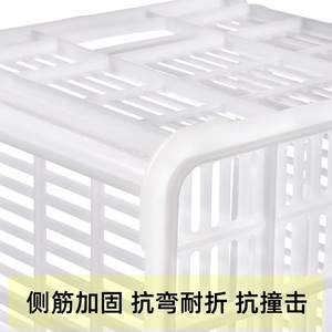 Jinhua Plastic Logistics <b>Crate</b> 405x310x240 Mm High Moisture Absorption Strength For Garment Factories Vegetable Fruit <b>Storage</b> - Product Image 5