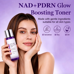 Tonique Éclat NAD Plus PDRN avec ADN de Sodium, Carnosine, Niacinamide – Anti-Glycation, Anti-Âge, Illumine les Peaux Ternes – OEM - Product Image 4