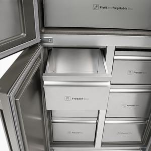 <span class=keywords><strong>Réfrigérateur</strong></span>-congélateur ZUNGUI BCD-355WQB avec refroidissement par air intégré, réduction limitée - Product Image 6