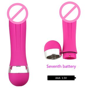 Вибратор-стимулятор Dolphin Gourd с 6 насадками для женщин, мастурбатор для флирта, стимуляция клитора, массаж груди для пар - Product Image 2