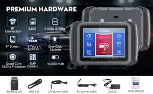 2025 tốt nhất bán D 8 BT tất cả các hệ thống chẩn đoán Scanner D 8bt ECU mã hóa 30 + Dịch vụ chức năng Bi-directional - Product Image 6