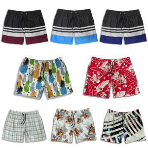 Shorts de bain pour hommes en tissu polyester fin, séchage rapide, prix de gros abordable mais de bonne qualité, vêtements de plage, maillots de bain, boardshorts - Product Image 6