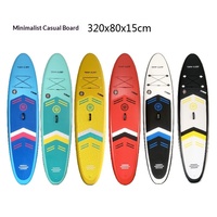 Modèle gonflable 0021 avec sangle de pied, aileron, pompe à air et kit de réparation inclus, utilisation en mer, expédition directe depuis le yacht disponible