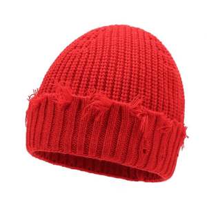 Nouvelle Collection Automne Hiver : Bonnet Tricoté Chaud Décontracté avec Pompom et Design à Trous, Style Urbain - Product Image 5