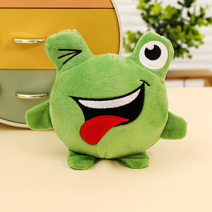 Jouet en peluche en <span class=keywords><strong>coton</strong></span> PP mignon, balle rebondissante anti-stress, finition lavée, animal de dessin animé - Product Image 2