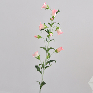 Ramas Largas de Campanulas Artificiales, Flores de <span class=keywords><strong>Campanula</strong></span> Falsas para Decoración del Hogar, Bodas, San Valentín, Fiestas, Hechas a Mano - Product Image 2