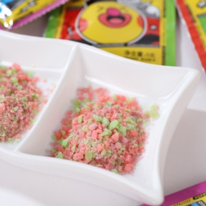 Bonbons pétillants colorés personnalisés, saveurs variées en un seul sachet, bonbons sauteurs, vente en gros, bonbons <span class=keywords><strong>de</strong></span> fête, promotion - Product Image 1