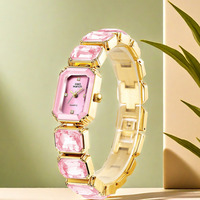 Modische G&D 2215 Damenuhr Hochwertige Luxus-Quarzuhr für Frauen Vakuumbeschichtung Casual Business Damen-Armbanduhr