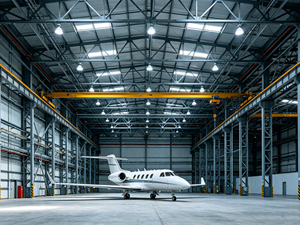 <span class=keywords><strong>Hangar</strong></span> d'avion préfabriqué en structure métallique à prix abordable, entrepôt de stockage avec kits de portes pliantes - Product Image 1