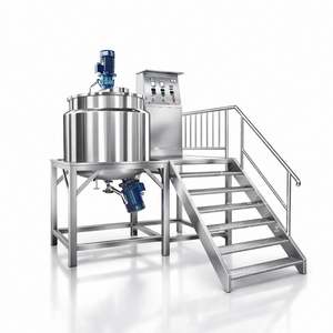 Nouvelle conception de mélangeur de savon industriel miniature avec certificat CE, réservoir en acier inoxydable, contrôle PLC, caractéristiques de sécurité élevées - Product Image 4