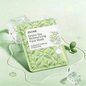 Mascarilla Facial Hidratante de Té Verde Orgánico 120g con Ácido Hialurónico, Niacinamida, Gotu Kola y Aloe para Todo Tipo de Piel OEM - Product Image 2