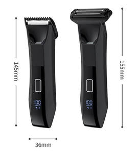 2 in 1 Body Hair Trimmer Lady Shaver Electric <b>Epilator</b> Bikini Hair Removal Body Groin Trimmer Shaver Body Groomer Grooming Kit - Product Image 6