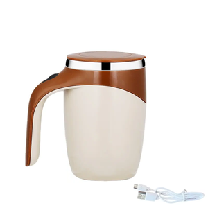 Custom Logo New Arrival Stainless Steel Coffee Mug Portable Automatic Self-Stirring Feature for Mixer Induction Cup - Product Image 1