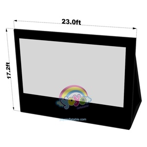 Commercial <b>inflatable</b> projector screens, portable <b>inflatable</b> cinema screens for <b>large</b> <b>inflatable</b> amusement park events - Product Image 2