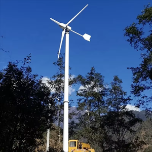 Générateur éolien horizontal à aimants permanents JINSUN 10KW, modèle G, triphasé 120V/220V/240V, hybride solaire domestique, diamètre du rotor 3800mm - Product Image 3