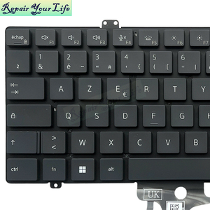 Clavier d'ordinateur portable rétroéclairé français pour Dell Pro 14 <span class=keywords><strong>Plus</strong></span> PB14250 0DX92M, version AI, nouveau, noir, disposition <span class=keywords><strong>AZERTY</strong></span> - Product Image 3