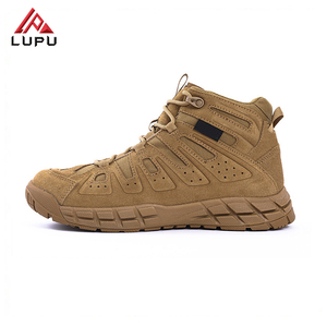 Bottes tactiques unisexes respirantes et légères, antidérapantes, pour l'entraînement en plein air au printemps, la randonnée en automne et en hiver - Product Image 1