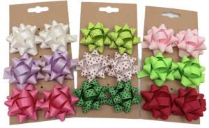 Nature-pak OEM Vente en gros Nœuds en ruban de <span class=keywords><strong>satin</strong></span> à bordure dorée, Nœuds en ruban étoile, Nœuds floraux pour la décoration de cadeaux, la Saint-Valentin, les fêtes et les mariages - Product Image 4