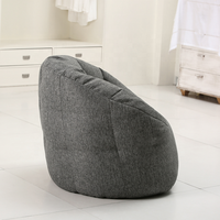 Lin coloré Maroc Siège sac de haricot moderne citrouille canapé chaise