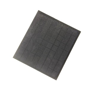 แผงโซลาร์เซลล์ซิลิคอนโมโนคริสตัลไลน์ ETFE ขนาด 260x230 มม. 10 วัตต์ 18 โวลต์ สำหรับชาร์จแบตเตอรี่ 12 โวลต์ แบบเคลือบผิว ได้รับการรับรองมาตรฐาน ROHS - Product Image 1