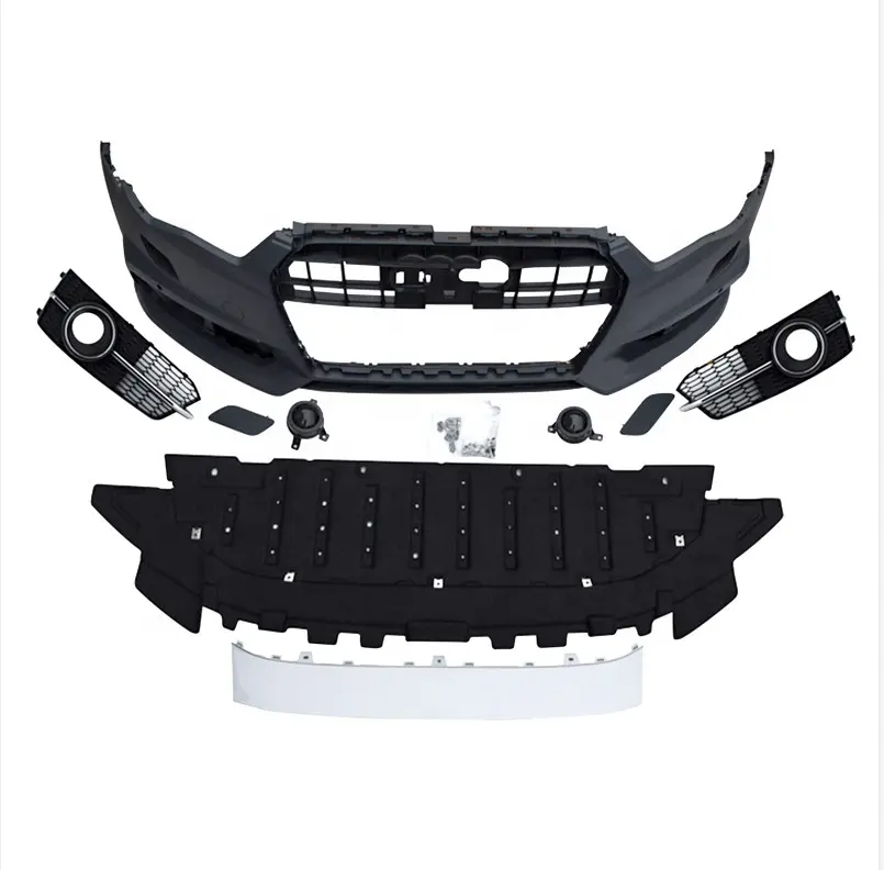 Front bumper S line 6 C7.5 for Audi A6 S6 C7.5 Bumper with Grill for Audi Car Bodykit 2015 - 2018