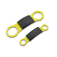 Étiquette de suivi personnalisée pour animaux de compagnie avec motif de lettre et décoration en écharpe pour chiens et chats, en silicone et acier inoxydable
