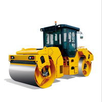 Rodillo Compactador Hidráulico de Doble Tambor SR13D-3 de 13 Toneladas, Alta Potencia, Rodillo Vibratorio para Obras de Infraestructura, en Stock, al Mejor Precio