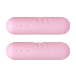 Custom Logo Silicone Hand <b>Weights</b> Multiple <b>Weights</b> Options Anti-roll Anti-Slip Shape Pilates Workout Fitness Exercise <b>Dumbbells</b> - Product Image 2