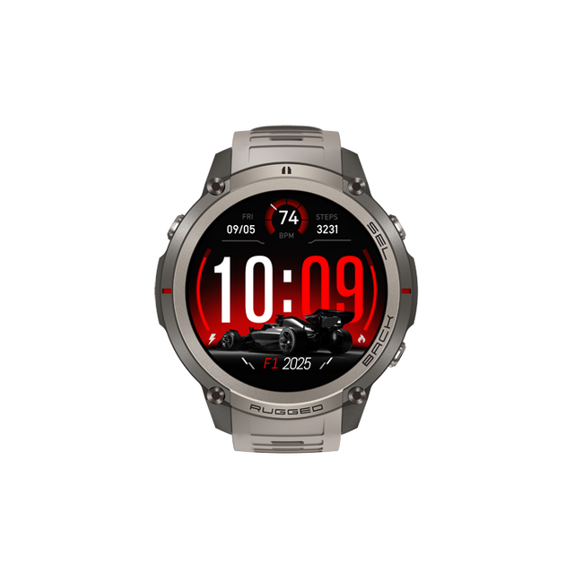 GNSS AOD Flashlight DM59 5ATM Swimming Waterproof GPS Smart Watch AMOLED Display, Offline Map Support, Outdoor Sports Smartwatch