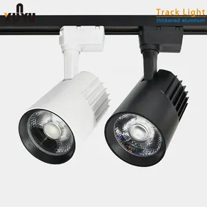 2022 New Style 24W 32W 40W Cob Aluminum Commercial Led Track Light Rotate Spotlight Indoor