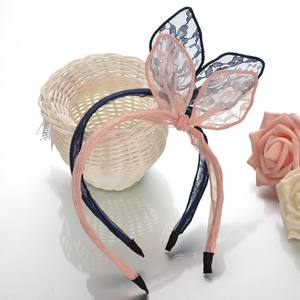 Japanese-Style Soft Girl <strong>Lace</strong> <strong>Headbands</strong> with Bows Cute Accessories for Parties and Hair Clips on Sale for Beginners - Product Image 3