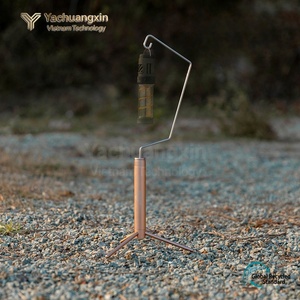 Aluminum Alloy Cooking Tools Lamp Stand Outdoor Hanging Rack for <b>Tent</b> Light Storage Picnic Use Hiking Modern Design All Seasons - Product Image 6