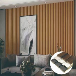 Classic Design Solid Wood Waterproof Wall Cladding Custom Lacquer Finish <b>Panel</b> with 5-Year Warranty for Interior <b>Decoration</b> - Product Image 1