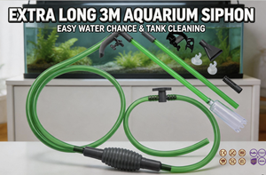 半自動エコフレンドリー5L水槽掃除機砂利クリーナーサイフォン/吸引ツールバッグ入りリビングルーム水槽用 - Product Image 4