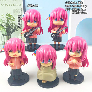 5 pièces/ensemble <span class=keywords><strong>9</strong></span>-10 cm Anime <span class=keywords><strong>Bocchi</strong></span> <span class=keywords><strong>the</strong></span> <span class=keywords><strong>Rock</strong></span> Cosplay PVC Modèle Figurines d'action Collection Jouets Cadeaux - Product Image 6