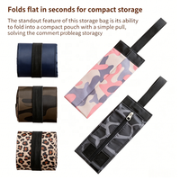 Sac de rangement multifonction personnalisé |   Oxford épais imperméable et résistant aux déchirures |   Sac de courses pliable, écologique, pour la maison et les voyages