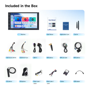 Dasaita Android 13 xe Stereo phổ màn hình cảm ứng Navigation đơn vị đầu được xây dựng trong GPS tương thích TOYOTA COROLLA Sienna tacoma - Product Image 5