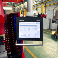 Machines de pliage hydrauliques CNC avec système DA58T pour le pliage automatique de tôles et le pliage de plaques métalliques en acier inoxydable, en alliage, en fer, en aluminium