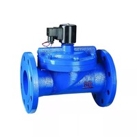 Vanne Solénoïde DNOVA en Fonte EPDM DN40-100 220V NC à Bride