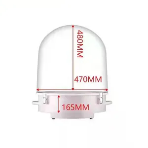 Outdoor Waterproof Moving Head Dome Plastic Rain Cover For Moving Head Light