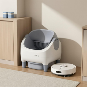 OEM Self-Cleaning Electric <b>Cat</b> <b>Litter</b> Box with Timed App Control No Smell Automatic Toilet Easy Clean 20L Inner Space - Product Image 3